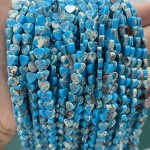 No_1039_Synthetic Blue Imperial Jasper Flat Heart_6mm_(Sold Per Strand)