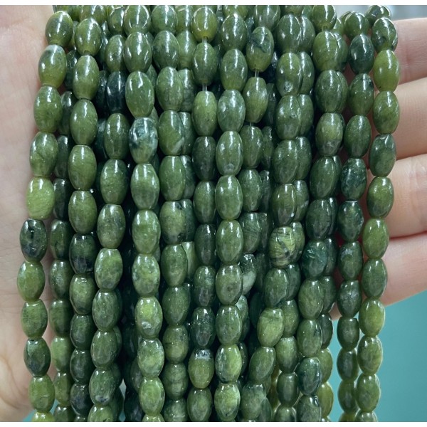 No_1058_Natural Dark South Corn Beads_5*8mm_(Sold Per Strand)