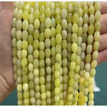 No_1060_Natural Lemon Corn Beads_5*8mm_(Sold Per Strand)