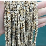 No_1104_Natural Picture Jasper Five Pointed Star_6mm_(Sold Per Strand)
