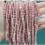 No_1114_Natural Rhodonite Five Pointed Star_6mm_(Sold Per Strand)