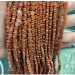 No_1116_Synthetic Gold Sand Stone Five Pointed Star_6mm_(Sold Per Strand)