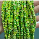 No_1125_Synthetic Grass Green Imperial Jasper Five Pointed Star_6mm_(Sold Per Strand)