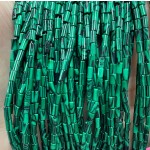 No_1151_Synthetic Malachite Round Tube_2*4mm_(Sold Per Strand)