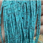 No_1155_Synthetic Light Turquoise Round Tube_2*4mm_(Sold Per Strand)