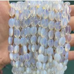 No_1233_Synthetic Opal Egg Shaped Bead_8*10mm_(Sold Per Strand)