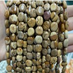 No_1244_Natural Picture Jasper Egg Shaped Bead_8*10mm_(Sold Per Strand)