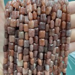 No_1281_Natural Strawberry Quartz Rectangle_6*8mm_(Sold Per Strand)
