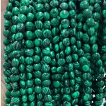 No_1342_Synthetic Malachite Coin Beads_6mm_(Sold Per Strand)