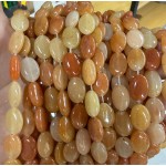 No_1375_Natural Red Aventurine Egg Shaped Bead_10*14mm_(Sold Per Strand)