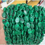 No_1377_Synthetic Malachite Egg Shaped Bead_10*14mm_(Sold Per Strand)