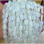 No_1381_Synthetic Opal Egg Shaped Bead_10*14mm_(Sold Per Strand)