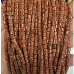 No_1410_Synthetic Goldstone Cylinder Beads_4*4mm_(Sold Per Strand)