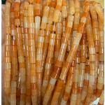 No_1422_Natural Red Aventurine Column_4*4mm_(Sold Per Strand)