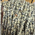 No_1424_Natural Dalmation Jasper Column_4*4mm_(Sold Per Strand)
