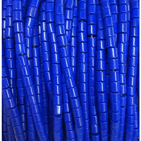 No_1428_Synthetic Lapis Lazuli Column_4*4mm_(Sold Per Strand)