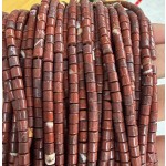 No_1430_Natural Red Poppy Jasper Column_4*4mm_(Sold Per Strand)
