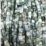 No_1467_Natural Tree Agate Cylinder_4*4mm_(Sold Per Strand)