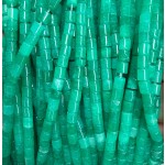 No_1476_Enhanced Green Chalcedony Cylinder_4*4mm_(Sold Per Strand)