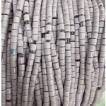 No_1505_Light Porcelain Purple Glass Cylinder_4*4mm_(Sold Per Strand)