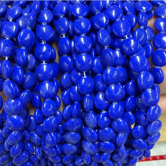 No_1511_Synthetic Lapis Lazuli Coin Beads_10mm_(Sold Per Strand)