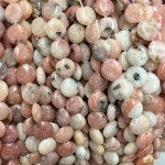 No_1549_Natural Red Cotton Agate Coin Beads_10mm_(Sold Per Strand)