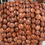 No_1555_Natural Red Jasper Coin Beads_10mm_(Sold Per Strand)