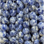 No_1565_Natural Blue Spot Jasper Coin Beads_8mm_(Sold Per Strand)