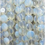 No_1588_Synthetic Opal Coin Beads_8mm_(Sold Per Strand)