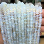 No_1723_Synthetic Opal Flying Saucer Bead_6*3mm_(Sold Per Strand)