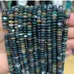 No_1742_Natural Indian Agate Flying Saucer Bead_6*3mm_(Sold Per Strand)