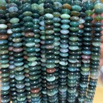 No_1891_Natural Indian Agate Flying Saucer Bead_8*4mm_(Sold Per Strand)