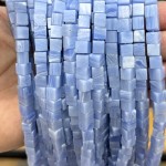 No_1929_Synthetic Purple Amethyst Square Block Beads_6mm_(Sold Per Strand)