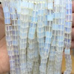 No_1934_Synthetic Opal Square Block Beads_6mm_(Sold Per Strand)