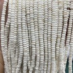 No_1974_Natural Magnesite Rondelle Beads_4*2mm_(Sold Per Strand)