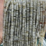 No_1999_Natural White Labradorite Rondelle Beads_4*2mm_(Sold Per Strand)