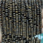 No_2007_Natural Bronze Stone Rondelle Beads_4*2mm_(Sold Per Strand)
