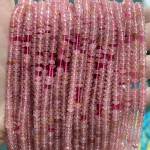 No_2031_Natural Strawberry Quartz Rondelle Beads_4*2mm_(Sold Per Strand)
