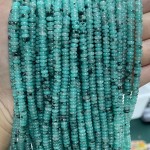 No_2067_Enhanced Blue Sesame Jasper Chalcedony Rondelle Beads_4*2mm_(Sold Per Strand)