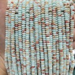 No_2076_Synthetic Shoushan Stone Rondelle Beads_4*2mm_(Sold Per Strand)