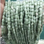 No_270_Natural Lushan Jade Rectangle Nugget_4*7mm_(Sold Per Strand)