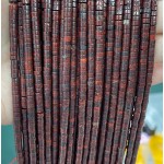 No_2213_Natural Red Jasper Disc (heishi) Spacer Beads_4*2mm_(Sold Per Strand)