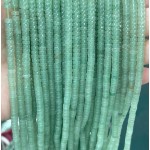 No_2227_Natural Green Aventurine Disc (heishi) Spacer Beads_4*2mm_(Sold Per Strand)