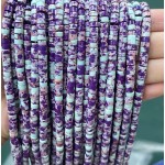 No_2250_Synthetic Purple Imperial Jasper Disc (heishi) Spacer Beads_4*2mm_(Sold Per Strand)