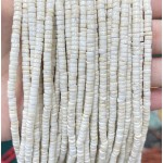 No_2269_Natural Magnesite Disc (heishi) Spacer Beads_4*2mm_(Sold Per Strand)
