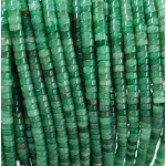 No_2351_Natural Green Aventurine Disc (heishi) Spacer Beads_6*3mm_(Sold Per Strand)