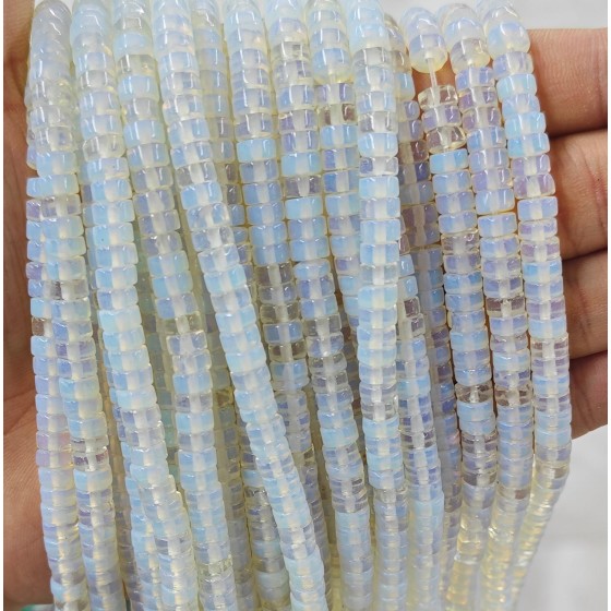 No_2357_Synthetic Opal Disc (heishi) Spacer Beads_6*3mm_(Sold Per Strand)
