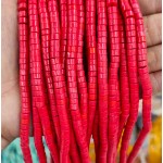 No_2411_Synthetic Red Jasper Disc (heishi) Spacer Beads_6*3mm_(Sold Per Strand)