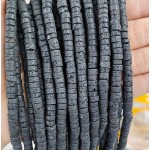 No_2413_Natural Volcanic Stone Disc (heishi) Spacer Beads_6*3mm_(Sold Per Strand)