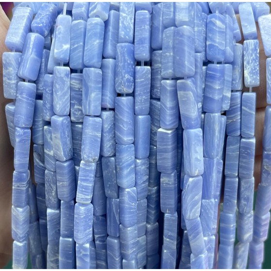 No_2420_Synthetic Purple Agate Rectangle Beads_4*13mm_(Sold Per Strand)